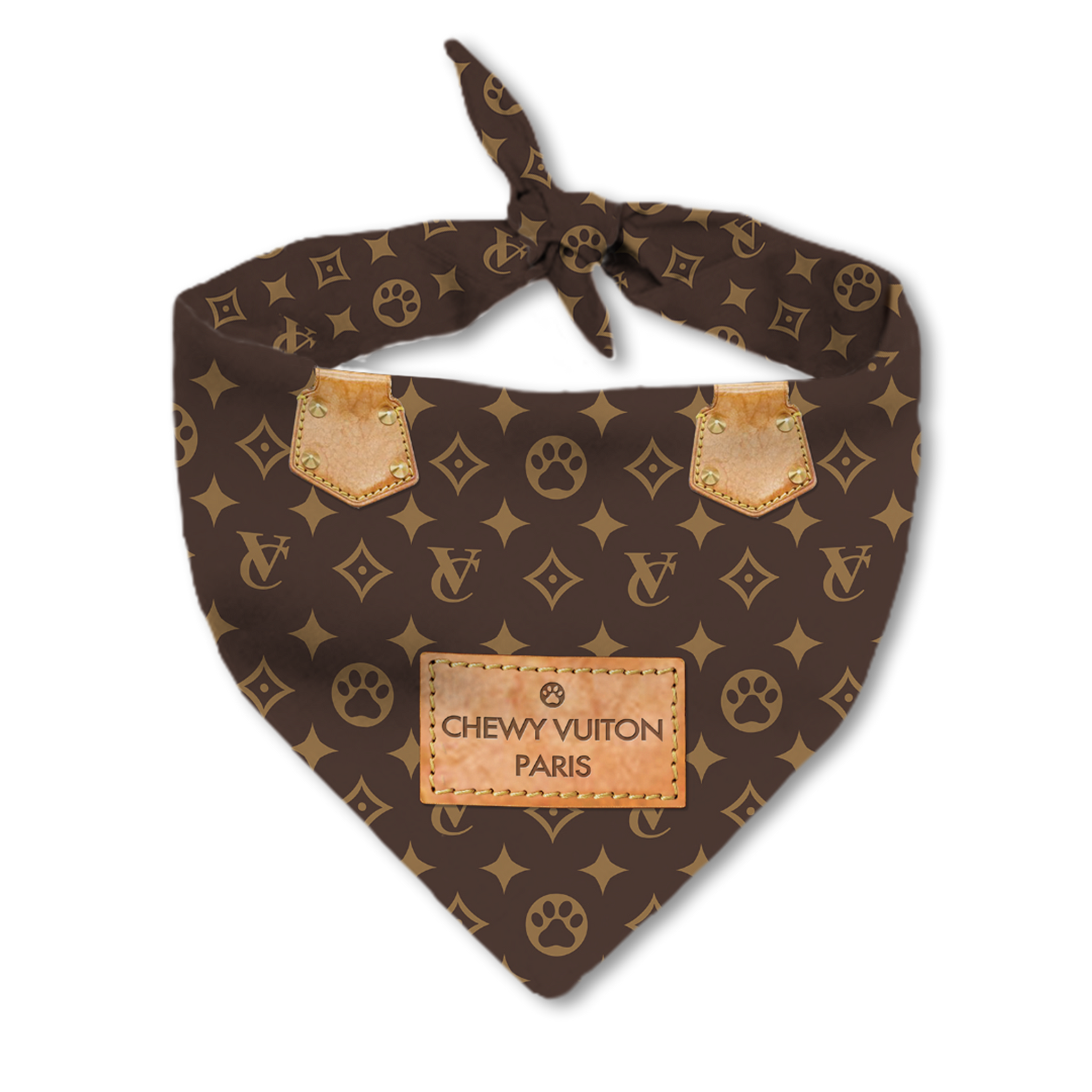 Louis Vuitton Dog Bandanas 