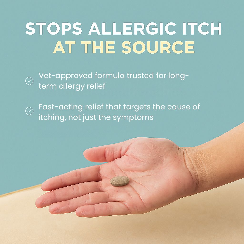Dermapup™ Itch Relief Chewable Tablets